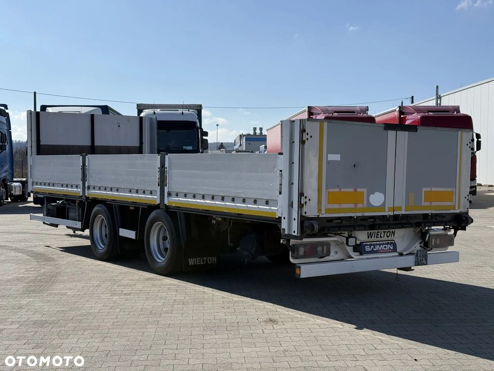 Wielton PRZYCZEPA BURTOWA / PLATFORMA / TOWAROWA / 7,75 - 5