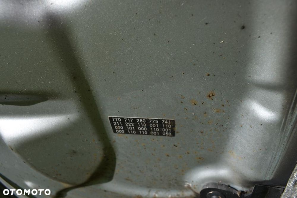 MERCEDES W211 MASKA POKRYWA SILNIKA 775 ORG LAKIER ALUMINIOWA - 15