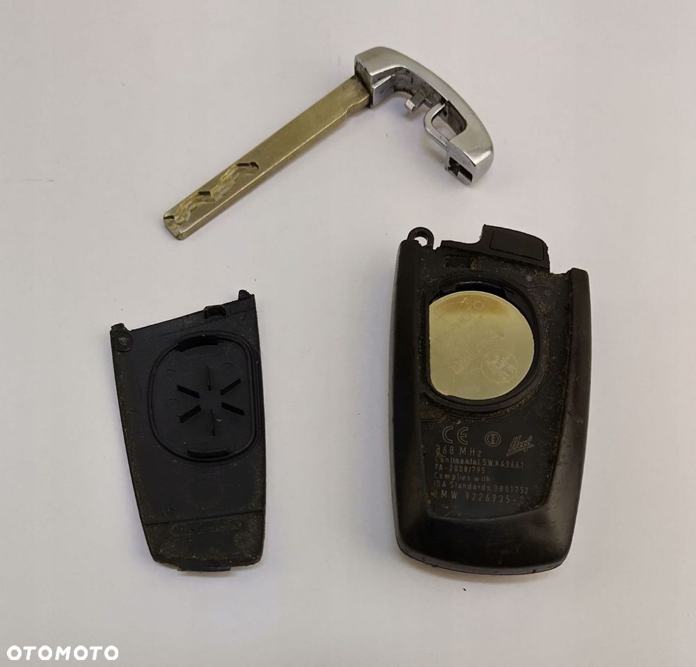 bmw 6 f12 f13 10-18 klucz kluczyk pilot 9226935 - 5