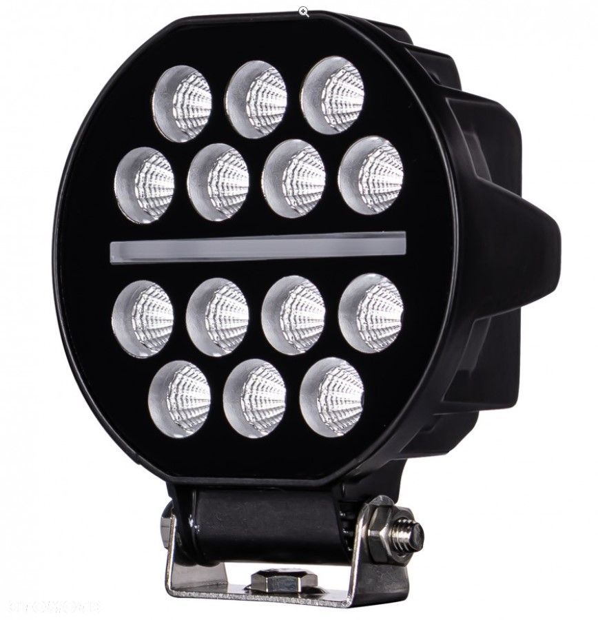 lampa robocza okrągła 14xled + pasek led - 6