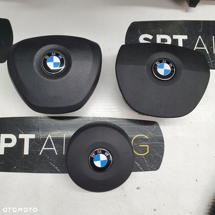 BMW 7 F01 F02 DESKA ROZDZIELCZA KONSOLA KOKPIT PULPIT PODUSZKI AIRBAG AIR BAG PASY KIT SET - 7