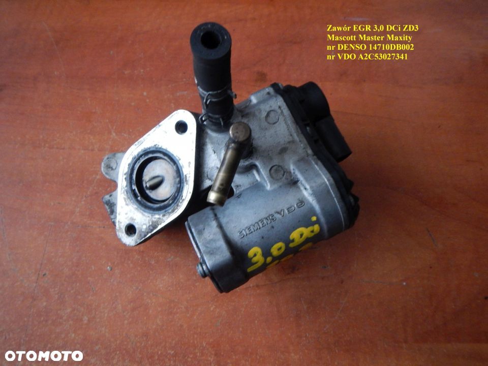 A2C53027341 ZAWÓR EGR RENAULT 3.0 DCI 14710DB002 - 1