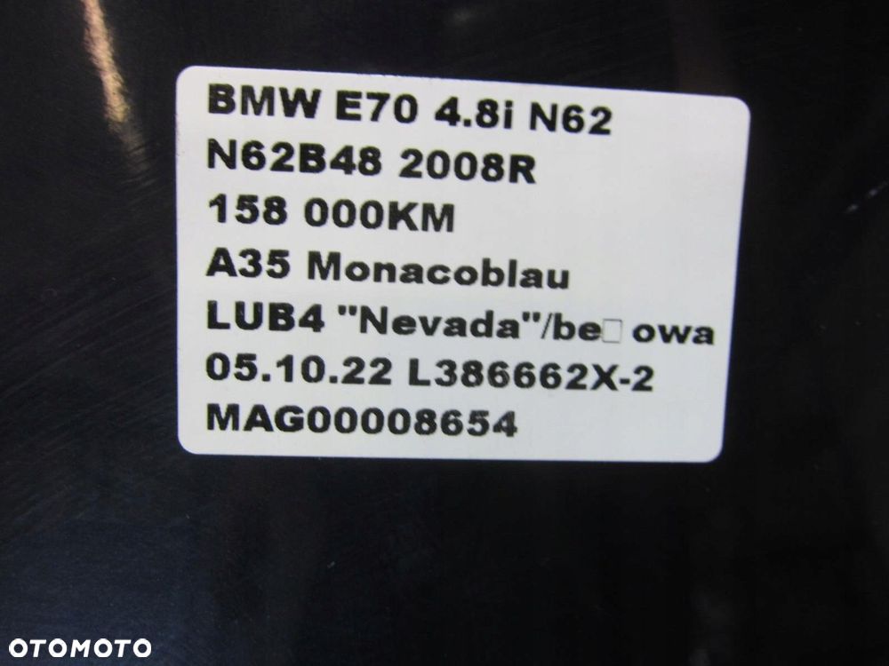 BMW X5 E70 A35 MONACO DRZWI PRAWY TYŁ PRAWE TYLNE - 8