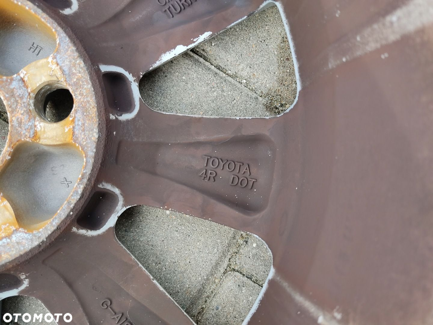 FELGA ALUMINIOWA ALUFELGA 15 TOYOTA YARIS II 4x100 5.5J 42611-0D240 - 3