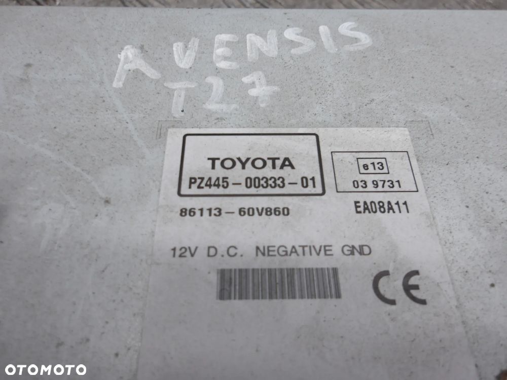 TOYOTA AVENSIS T27 RADIO NAWIGACJA 86113-60V860 - 3