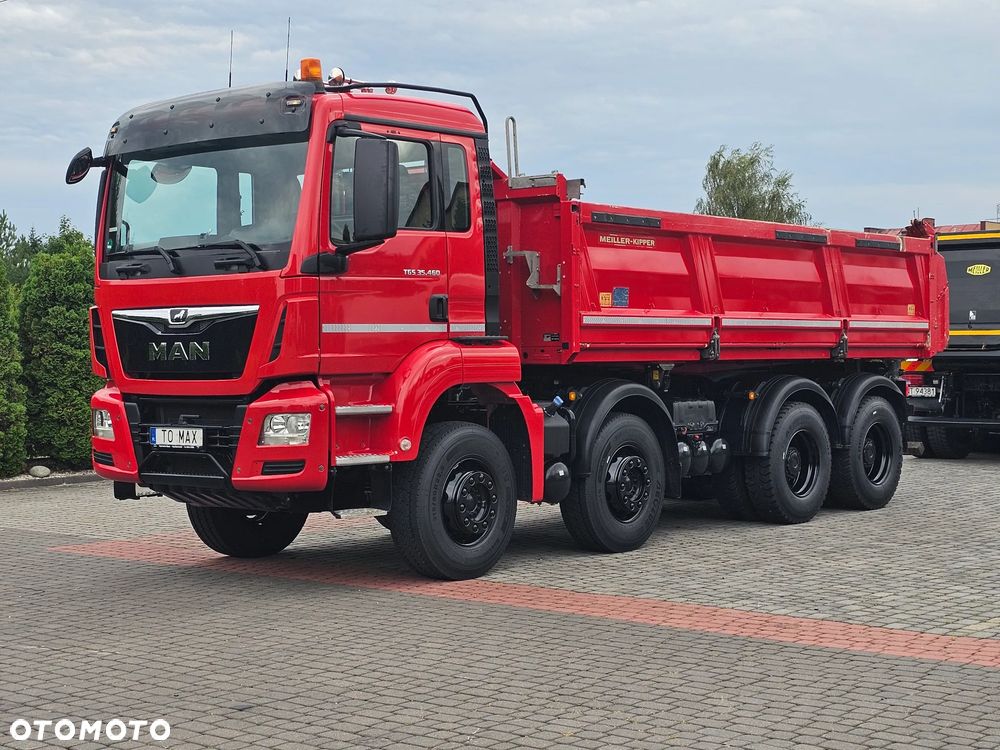 MAN TGS 35.460 WYWROTKA 8X4 MEILLER KIPPER+HYDROBURTA! - 27