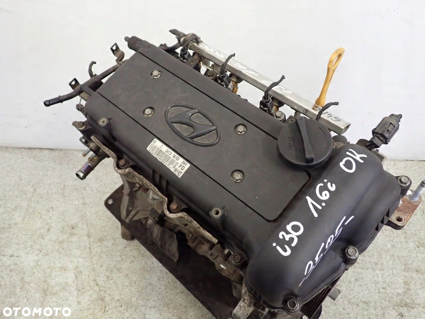 HYUNDAI I30 IX20 KIA CEED VENGA SILNIK MOTOR G4FC 1.6 BENZYNA - 3