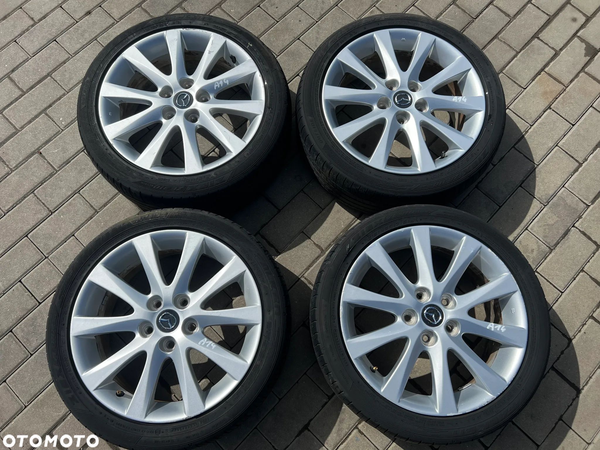 ALUFELGI MAZDA 7Jx17 ET55 5x114,3 - 1