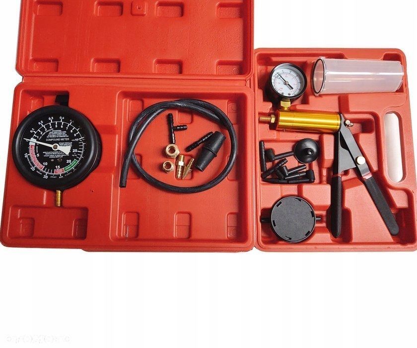 Manometr Tester Miernik Ciśnienia Olej Wąż 1.2m 140 PSI 10 Bar LT-C16 MAGMA - 8