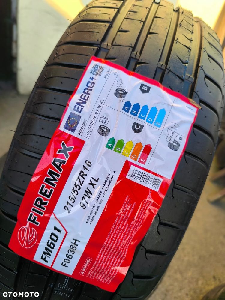 215/55R16 ZR16 97W XL NOWE Opony Letnie Lato FIREMAX FM601 Legnica ALU-RAD 215/55 - 9
