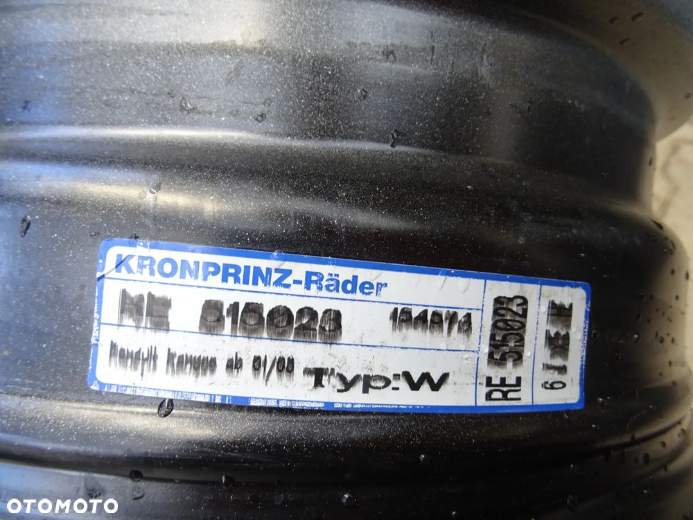 5X108X60 6jx15 ET44 Mercedes Citan Nissan NV250 Reno Kangoo - 2