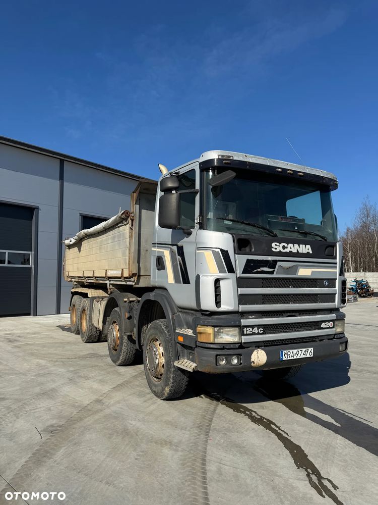 Scania 124 8x4 Wywrotka 3x - 4