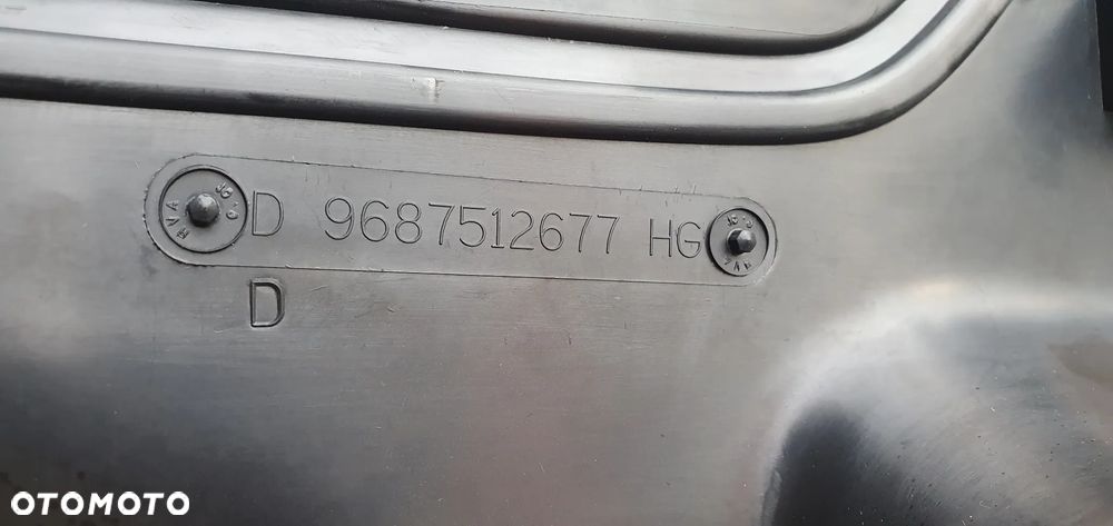 Nakładka listwa osłona progu prawa Citroen C5 III 9687512677 - 6