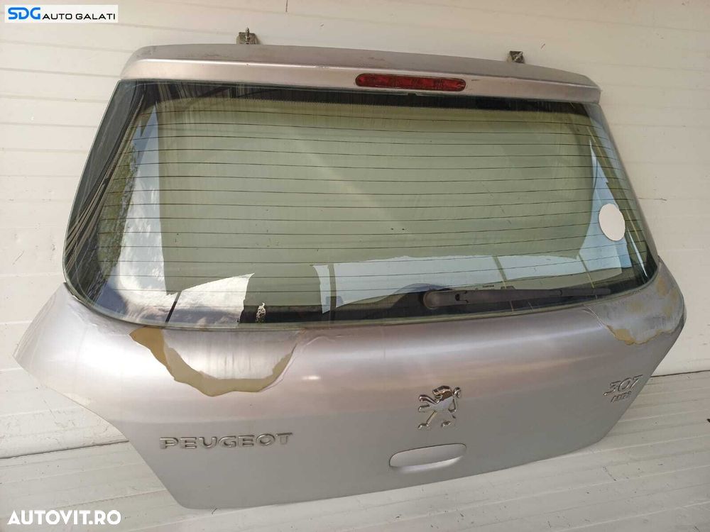 Haion Hayon Portbagaj Dezechipat cu Luneta Geam Sticla Peugeot 307 Hatchback 2001 - 2008 [L1938] - 3