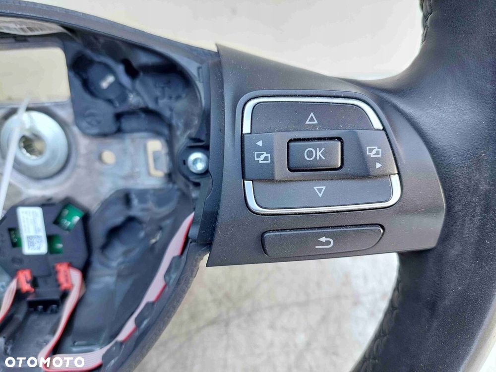 Kierownica Skóra Multifunkcja Jetta VI 5C Golf VI 5C0419091Q - 4
