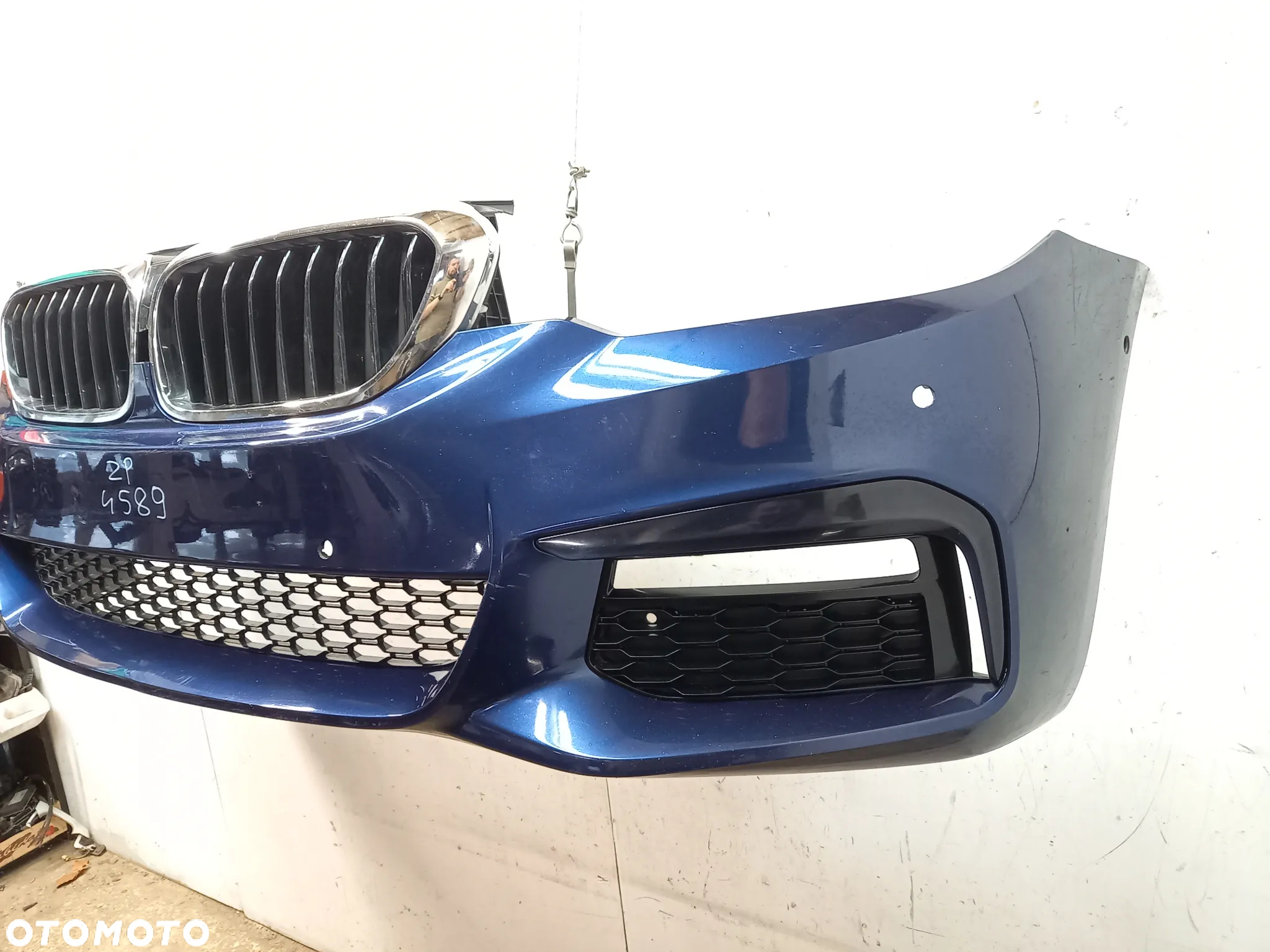 Bmw 5 G30 G31 M-Pakiet zderzak przedni przod atrapa zaluzja - 2