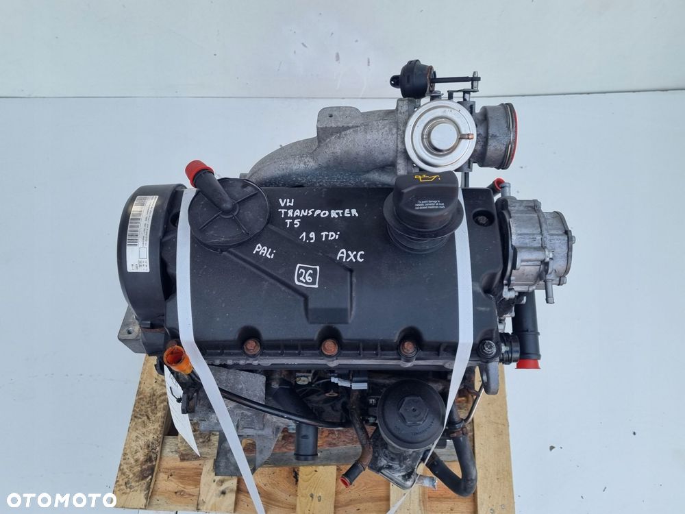 SILNIK KOMPLET VW Transporter T5 1.9 TDI 85KM udokumentowane 248tyś AXC - 5