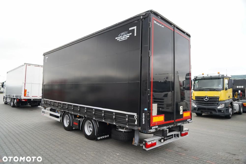 Wecon PRZYCZEPA - 7,7 M / TANDEM / PRZEJAZDOWA / - 3