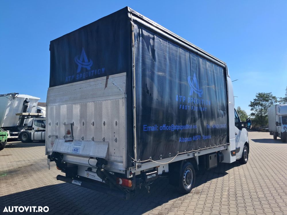 Renault MASTER 2.3D 163CP CABINA DE DORMIT SI PRELATA LIFT DAUTEL - 4