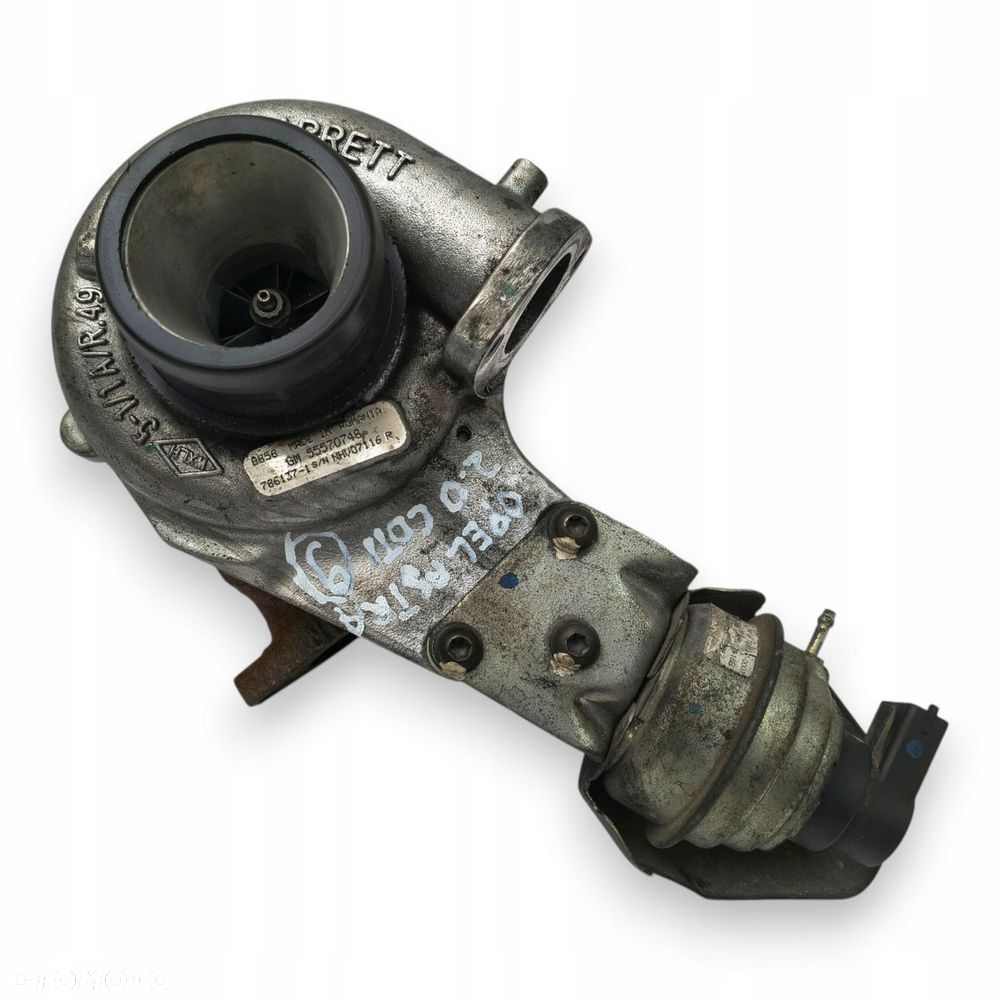 TURBOSPRĘŻARKA Opel Astra J Insignia 2.0 CDTI 55570748 GARRETT - 8