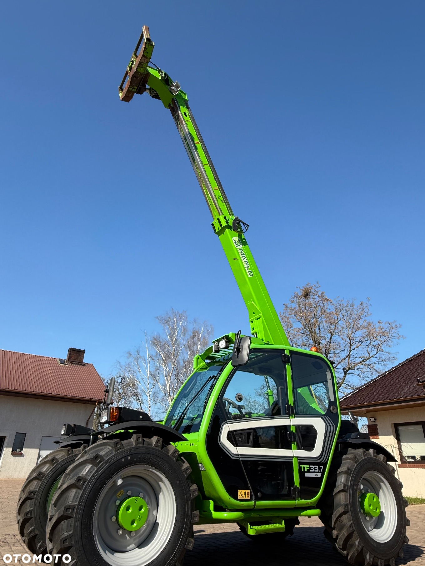 Merlo TF 33,7 2019 3,5 mph Turbofarmer 4x nowe opony Niska 2,15m - 19