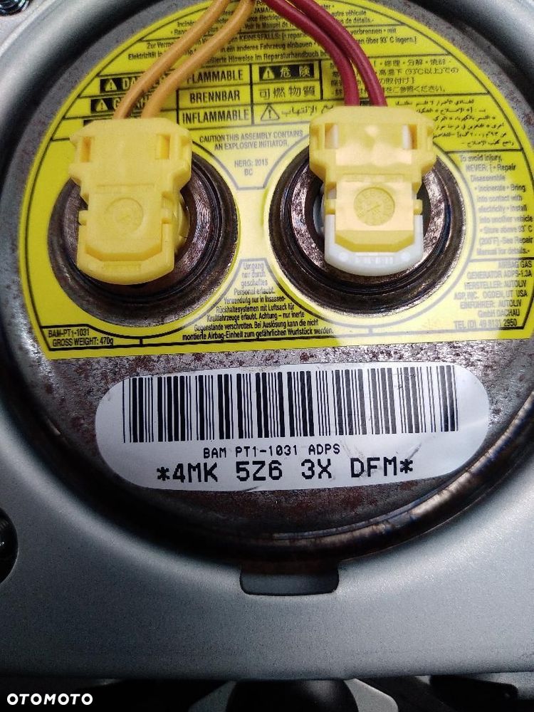 AIRBAG PODUSZKA KIEROWCA HONDA CIVIC  IX 9 TYPE R 0589-P1-000115 - 5