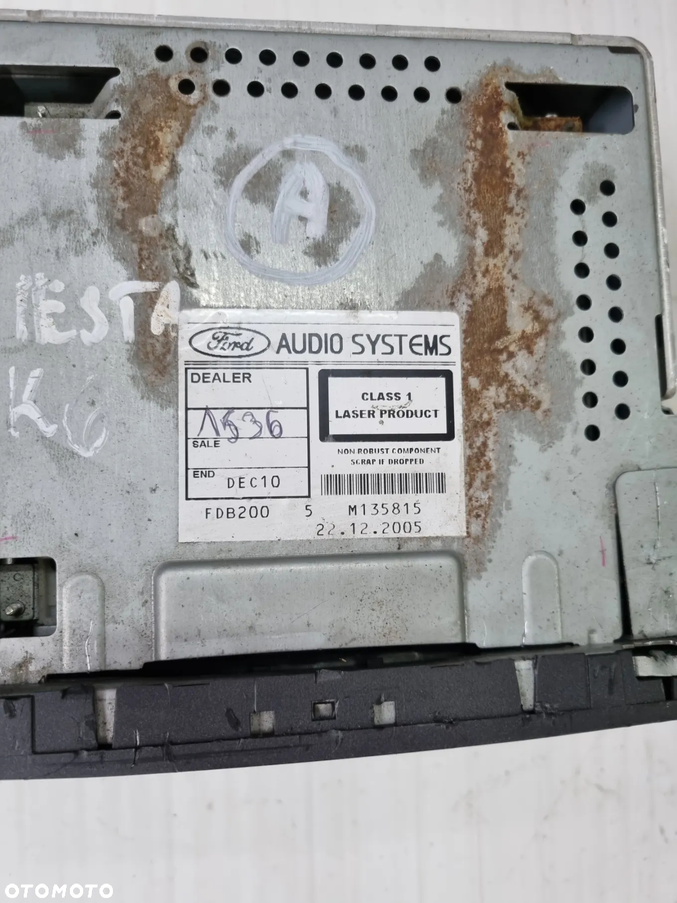 RADI CD 6000 TRANSIT MK7 06-13r. - 2