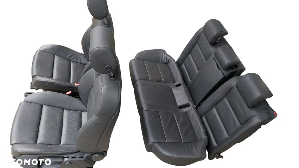 Fotele Kanapa Skóra Komplet Audi A6 C6 Lift Kombi / Avant S-Line (2004 – 2011) - Gwarancja Wysyłka - 2