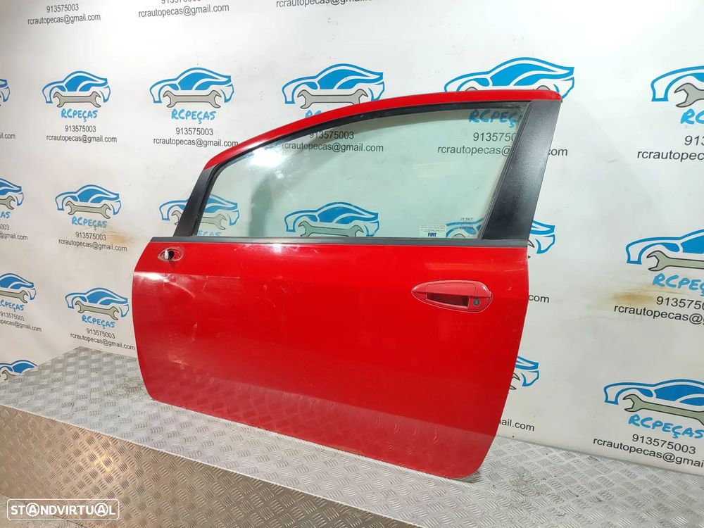 Porta frente esquerda Fiat Punto e grande Punto 199 3 portas Original - 5