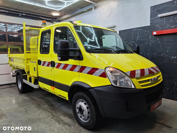 Iveco Daily 65C18 3.0 HPI 177PS Przystawka PTO Doka Brygadówka Wywrotka 3 Stronna Koła Bliźniacze Niski Przebieg