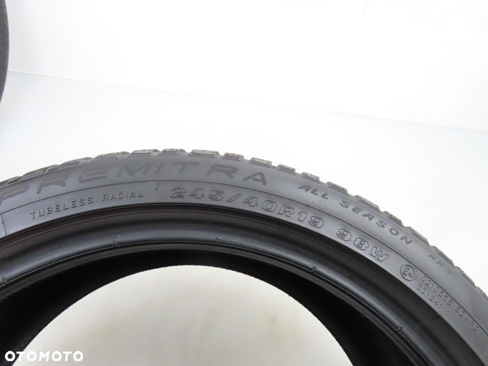 2x 245/40R19 OPONY CAŁOROCZNE UŻYWANE Maxxis Premitra All Season AP3 98W - 5