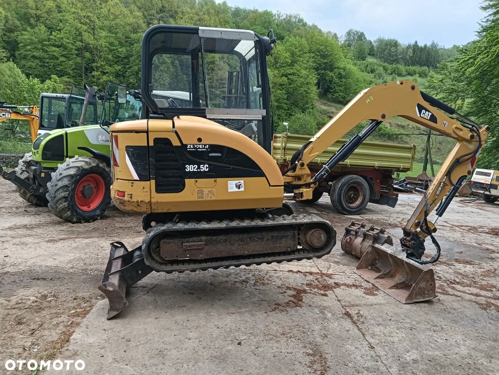 Caterpillar Minikoparka CAT 302.5C | 2008 r. | Sprowadzona z Niemiec | Stan bdb | 3 łyżki | mini koparka gąsienicowa obrotowa - 4