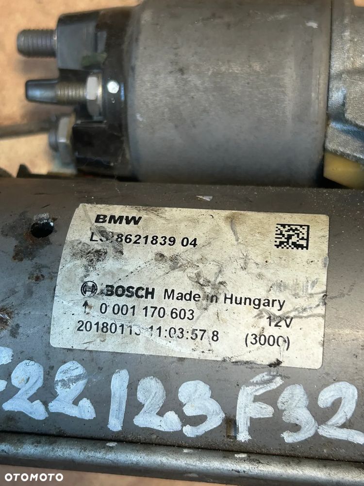 BMW F20 F30 ROZRUSZNIK SILNIKA 8621839 - 2