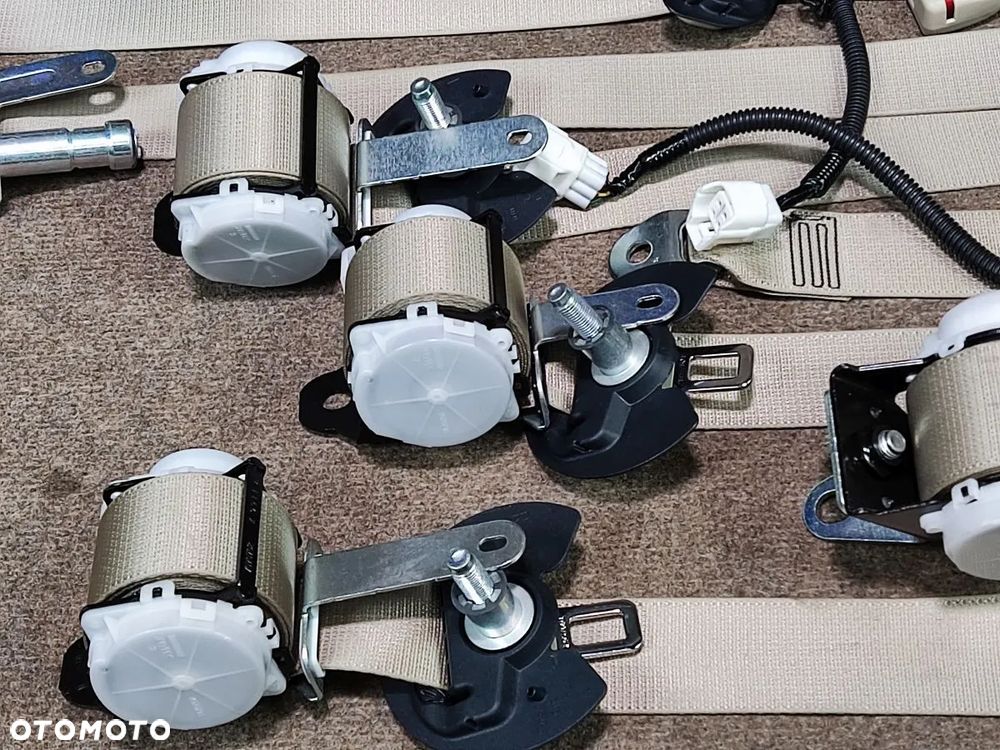 TOYOTA HIGHLANDER USA 20-24r Poduszki Powietrzne AirBag Deska Pasy - 7