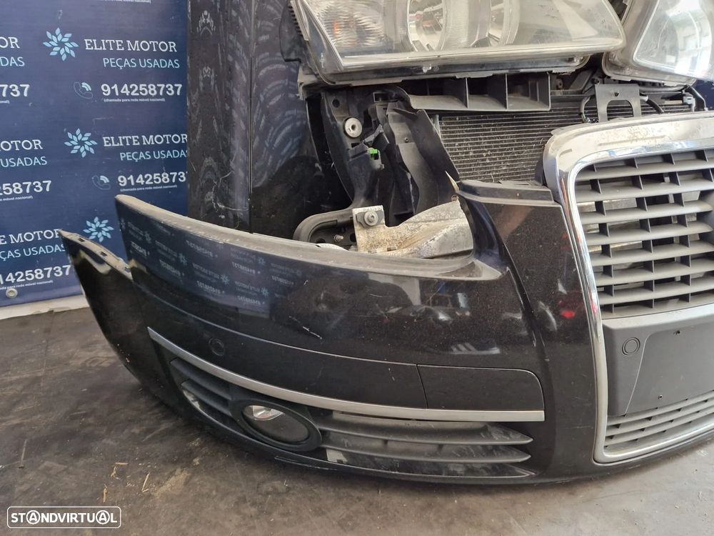 Frente completa usada AUDI A6 C6 TDI capot parachoques guardalamas oticas radiadores - 5