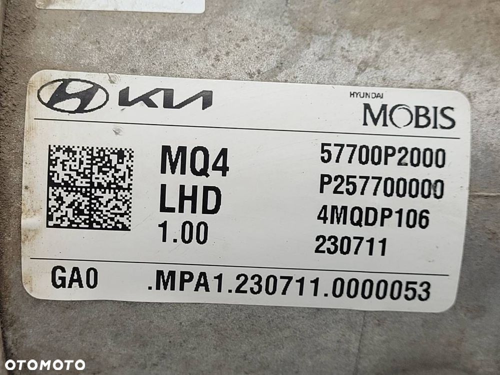 SILNICZEK PRZEKŁADNI WSPOMAGANIA KIA SORENTO IV MQ4 57700P2000 EUROPA - 3