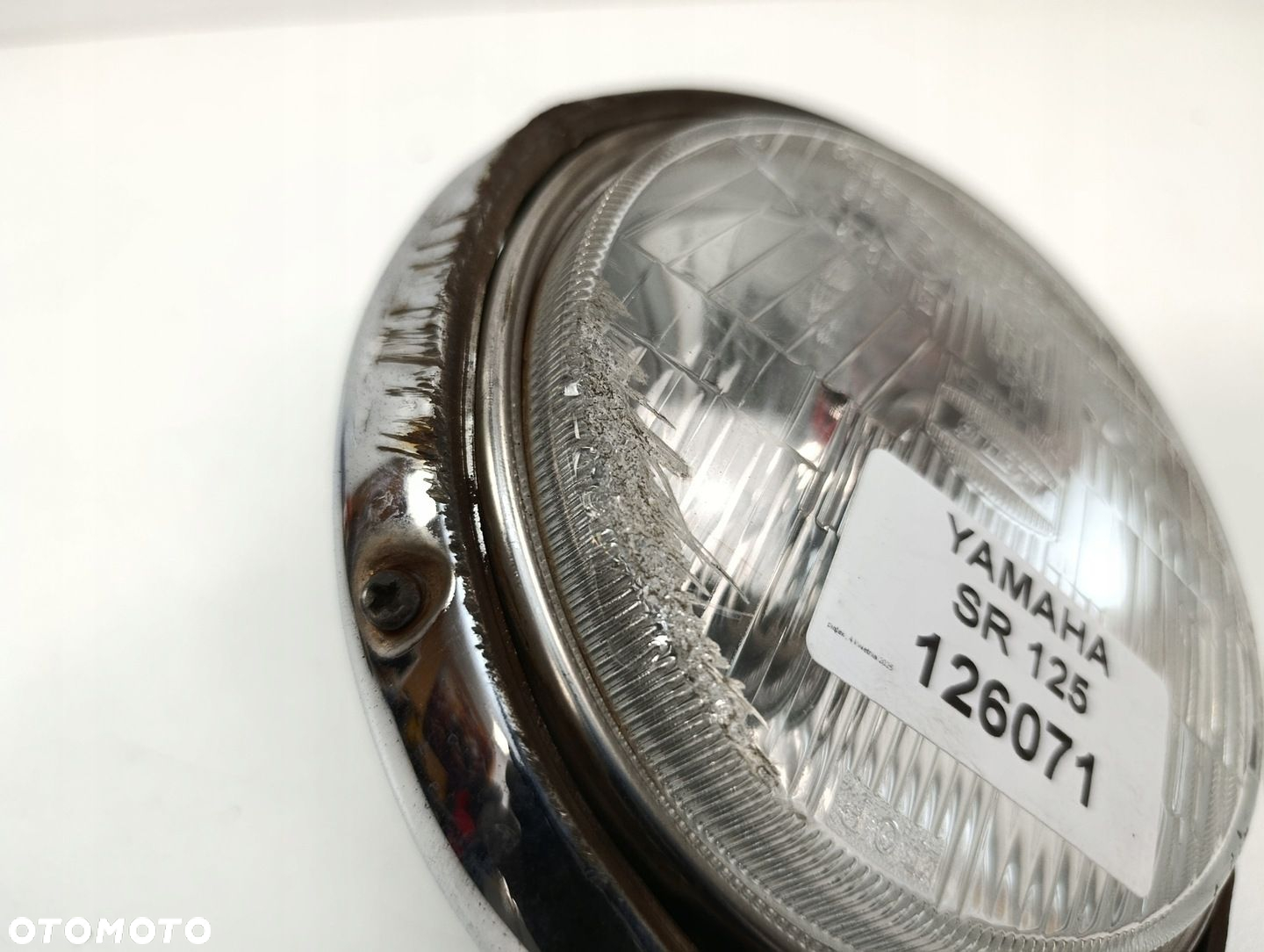 YAMAHA SR 125 REFLEKTOR LAMPA PRZÓD - 8