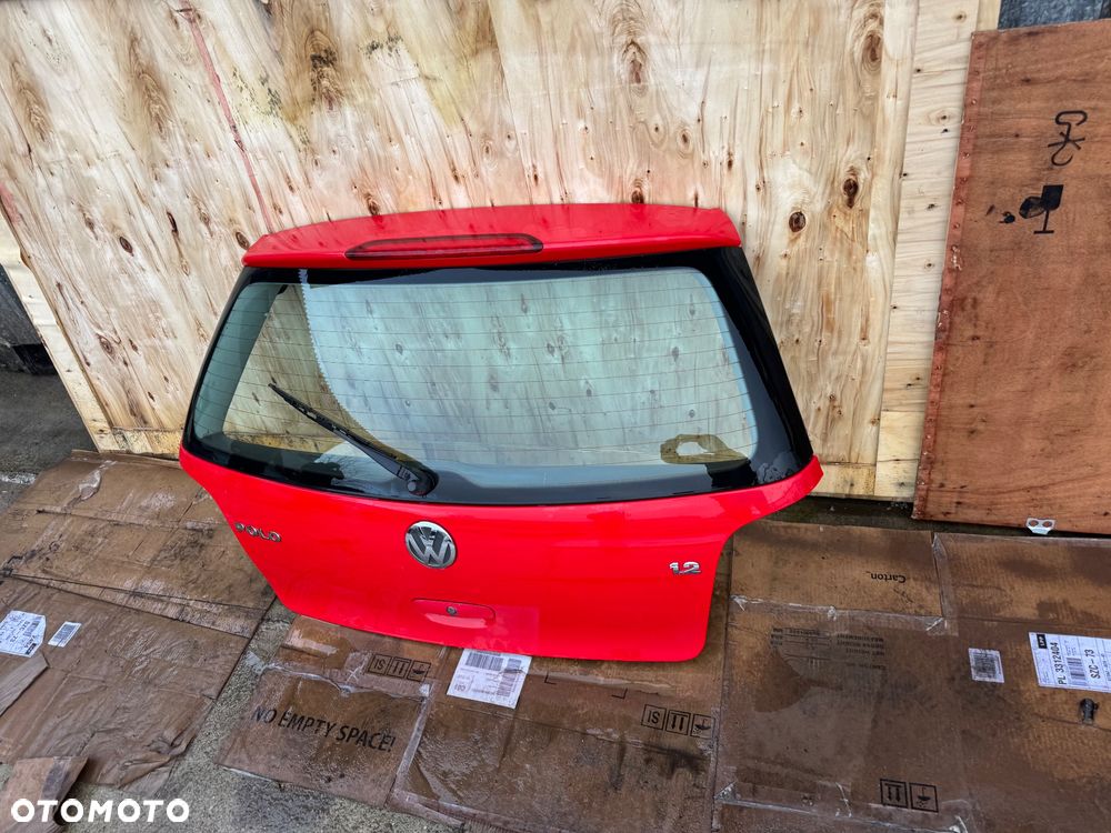 Vw Polo czerwone LP3G czerwony klapa bagażnika drzwi - 1
