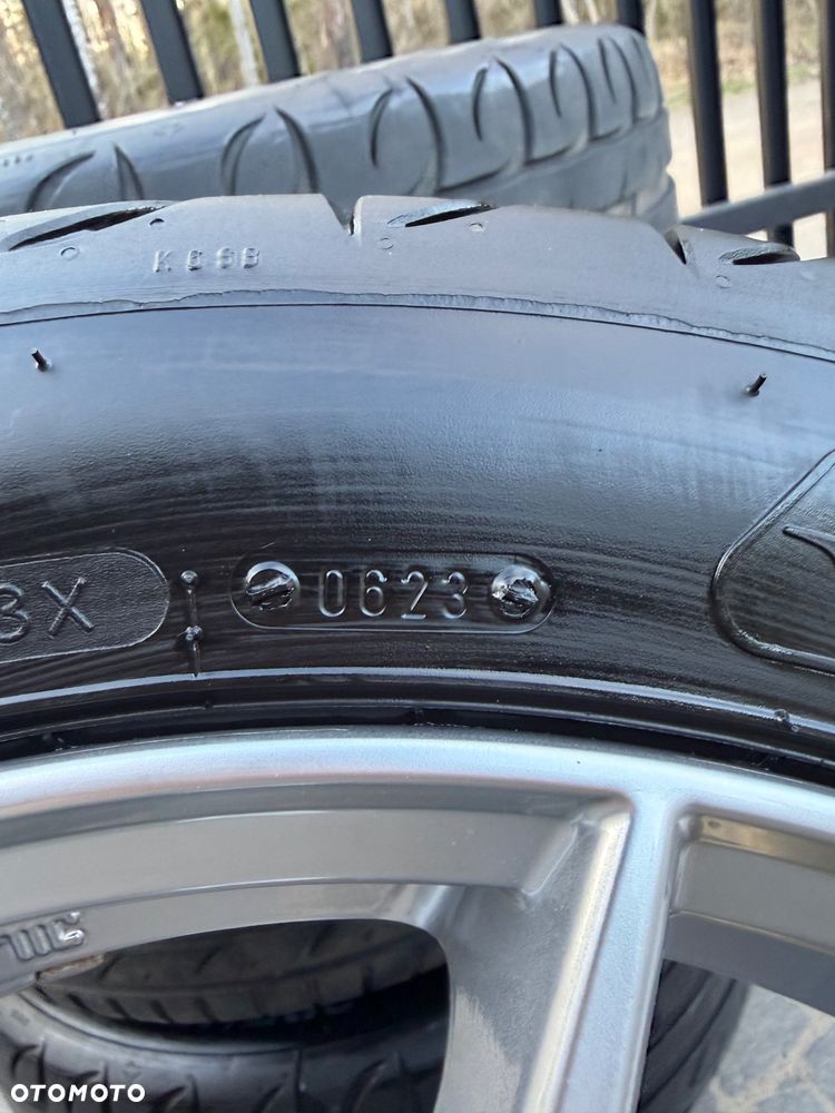 Felgi Rial X12 17” 5x112 + opony 225/45 – 2 sezony, powłoka, bdb - 13