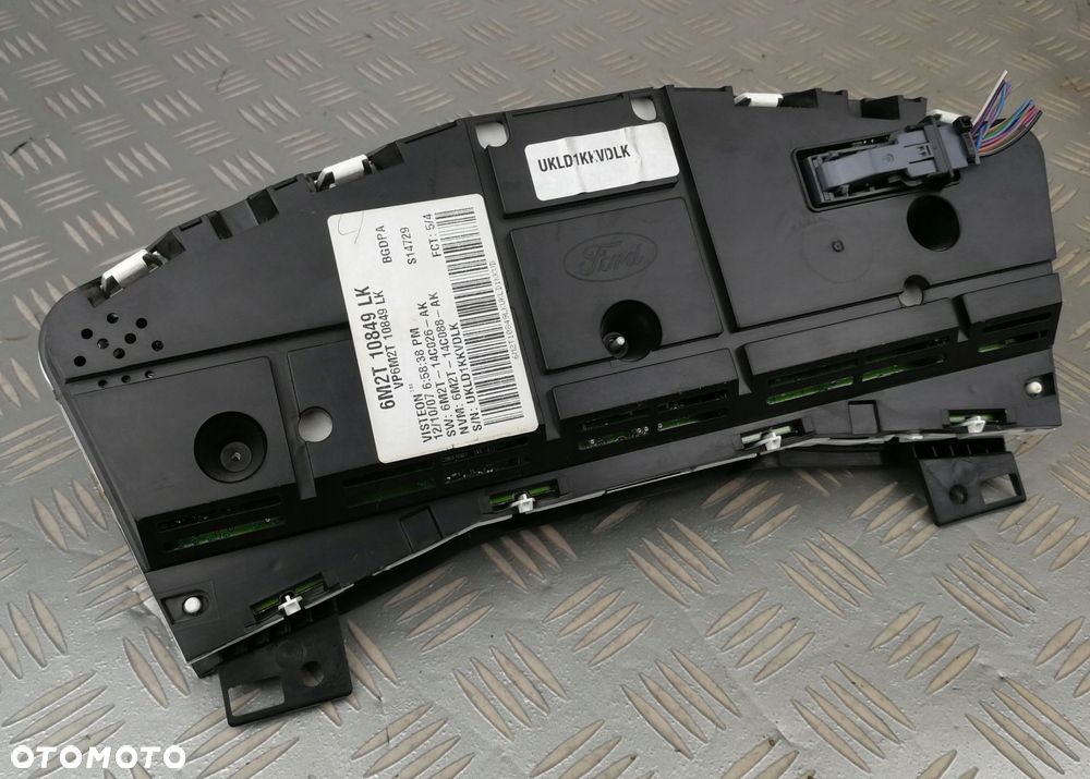 6M2T10849LK licznik zegary wyświetlacz FORD S-MAX MONDEO MK4 IV DIESEL EURO - 4