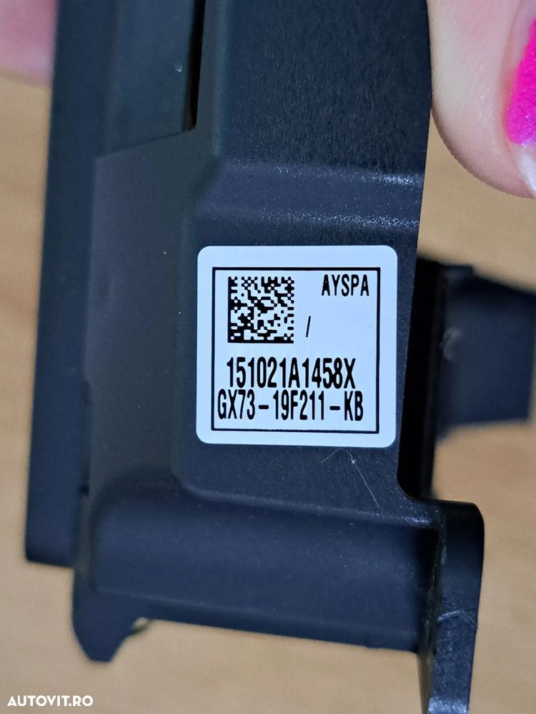 Panou ornament central butoane comanda navigatie radio cd original Jaguar XE X760 2014-2024 - 4