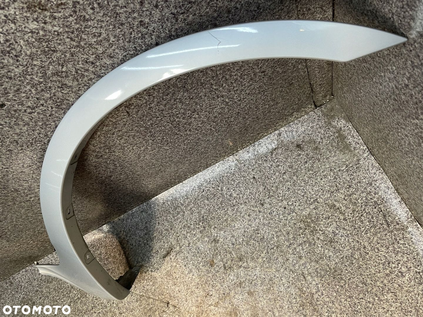 Listwa blotnika prawy przod przednia MPakiet 354/7 TITANSILBER BMW X3 E83 - 4