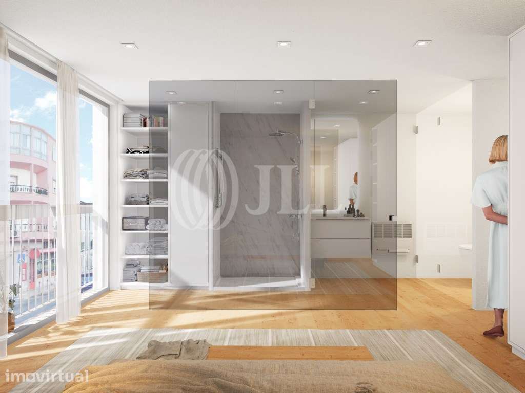 Apartamento T1 com varanda, nas Amoreiras, em Lisboa - Grande imagem: 2/15