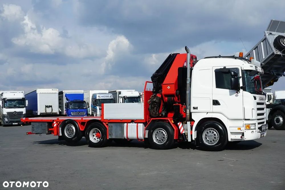 Scania G 480 / 8 X 2 / SKRZYNIOWY + HDS / HMF THOR - O K6 + JIB FJ 2000 K6 / WYSIĘG 33,5 M - 5