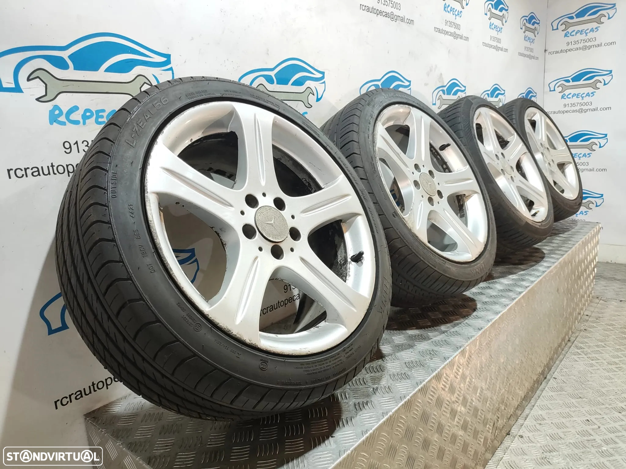 Jantes 18 Originais Mercedes Benz CLS W219 8.5J ET28 5x112 - 3