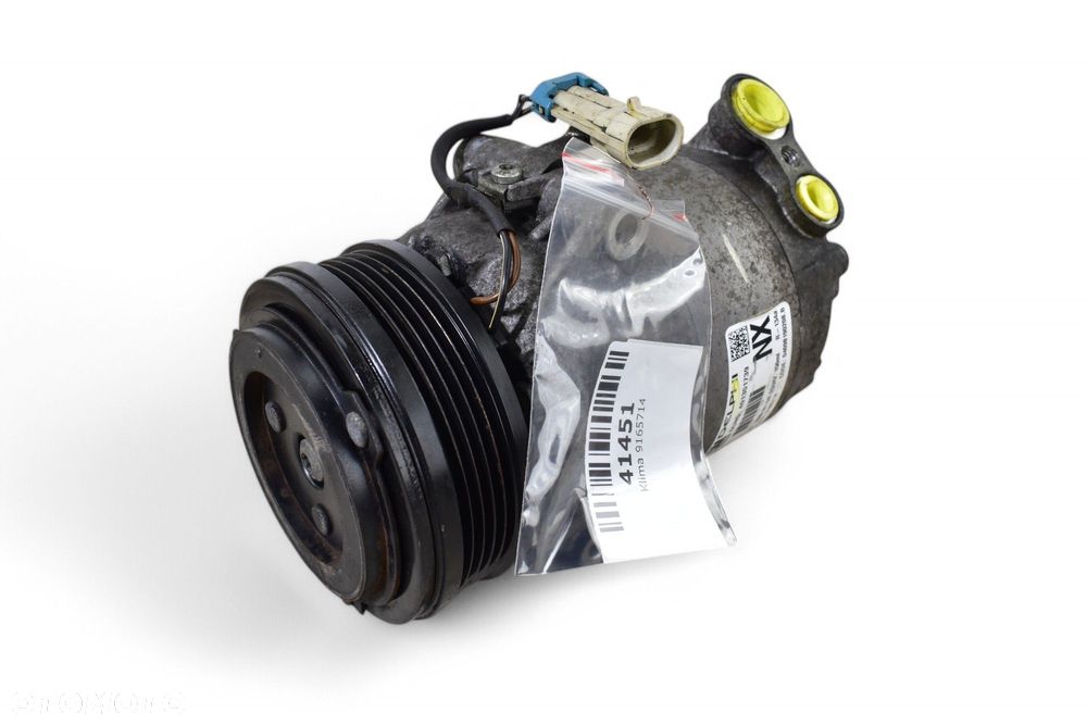 Sprężarka Klimatyzacji OPEL ASTRA G H CORSA C 1.4 1.6 1.8 16V 9165714 - 1