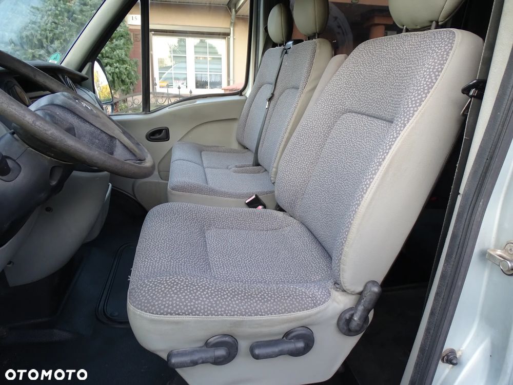 Opel MOVANO 2,5 DCI 145KM-L4 H3-MAX-JUMBO- KLIMA ,6 OSÓB - BRYGADÓWKA, - 11