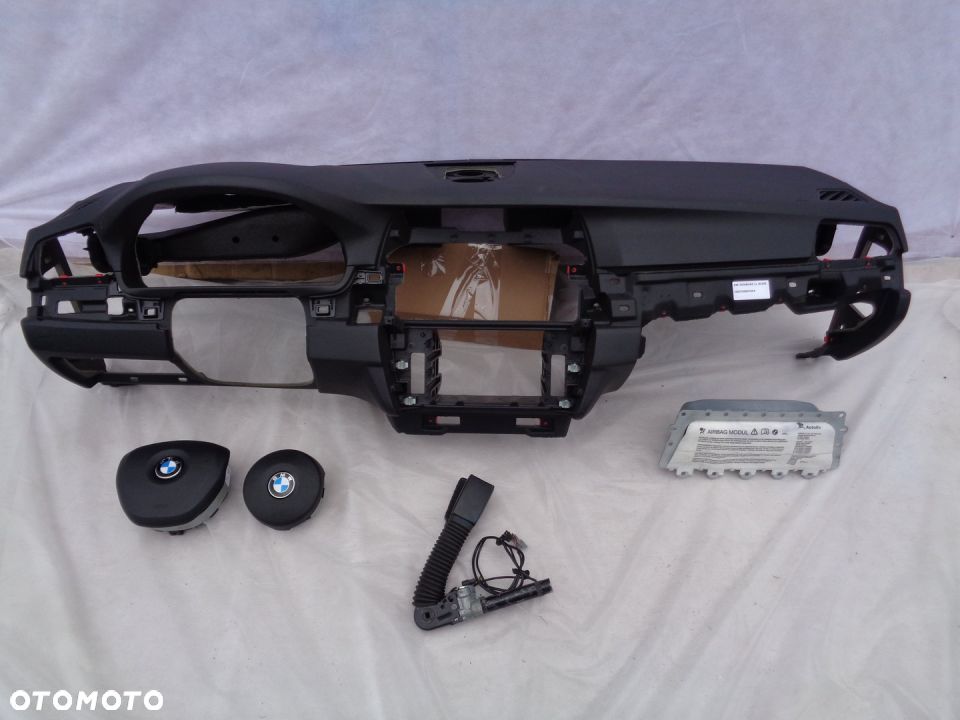 BMW F10 F11 DESKA KONSOLA AIRBAG PASY HEAD UP - 1