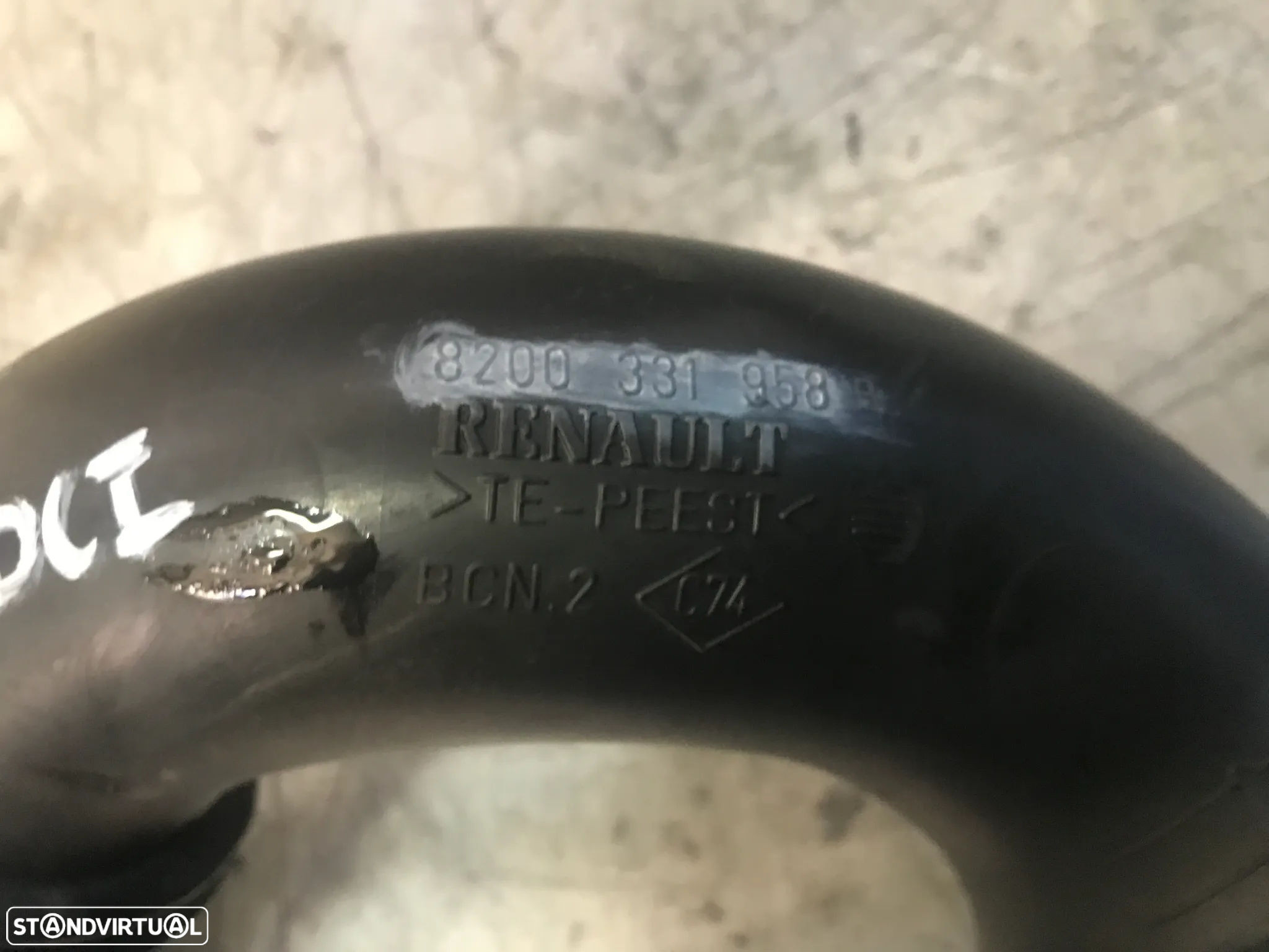 TUBO ADMISSÃO TURBO RENAULT CLIO / KANGOO 1.5DCI 8200331958B - 3