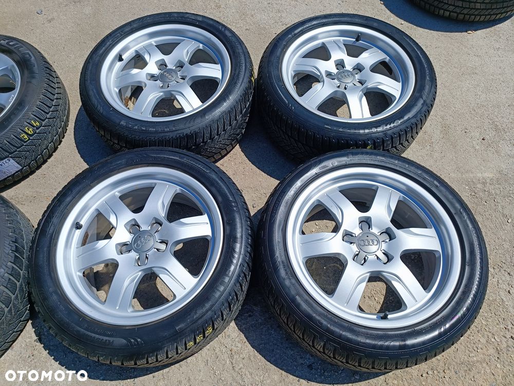 5x112 Alufelgi Felgi Aluminiowe 17 Koła Zimowe zima Oryginalne AUDI A5 A7 A4 B8 B9 A6 C6 C7 BMW Mercedes 225/50 5-6mm - 1